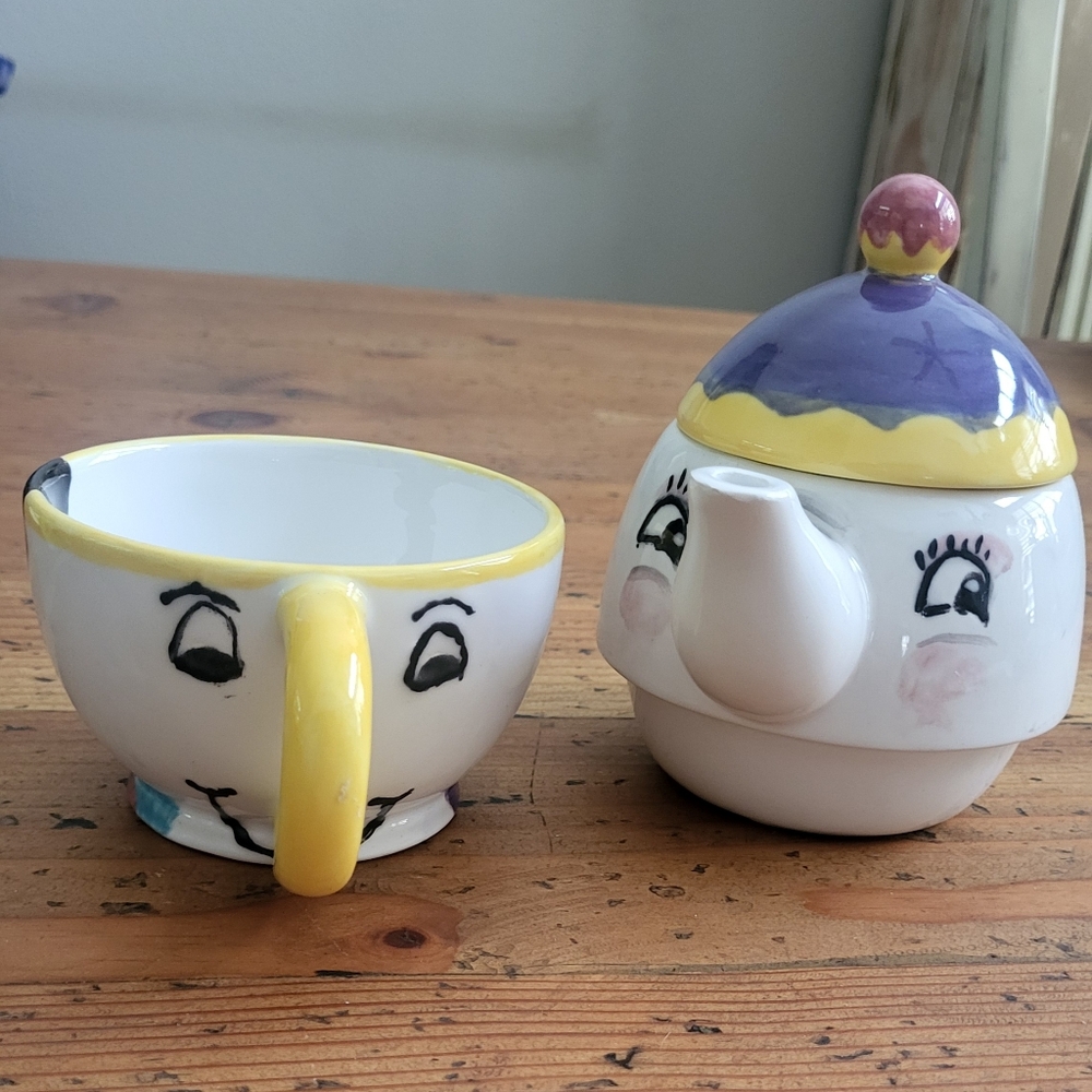 Mrs. Potts & Chip Teapot and Mug Set